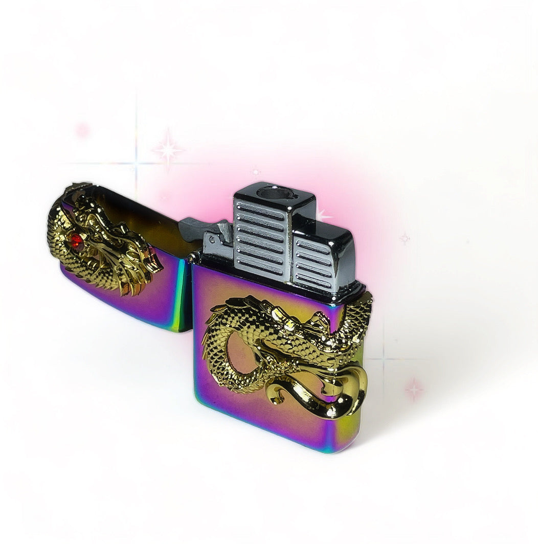 chrome dragon lighter