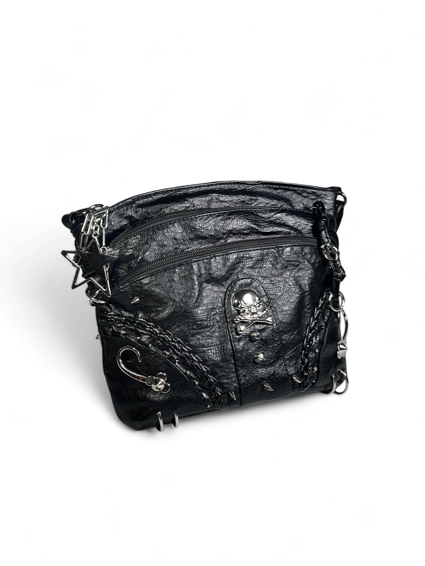 Gothic pocket shoulder bag
