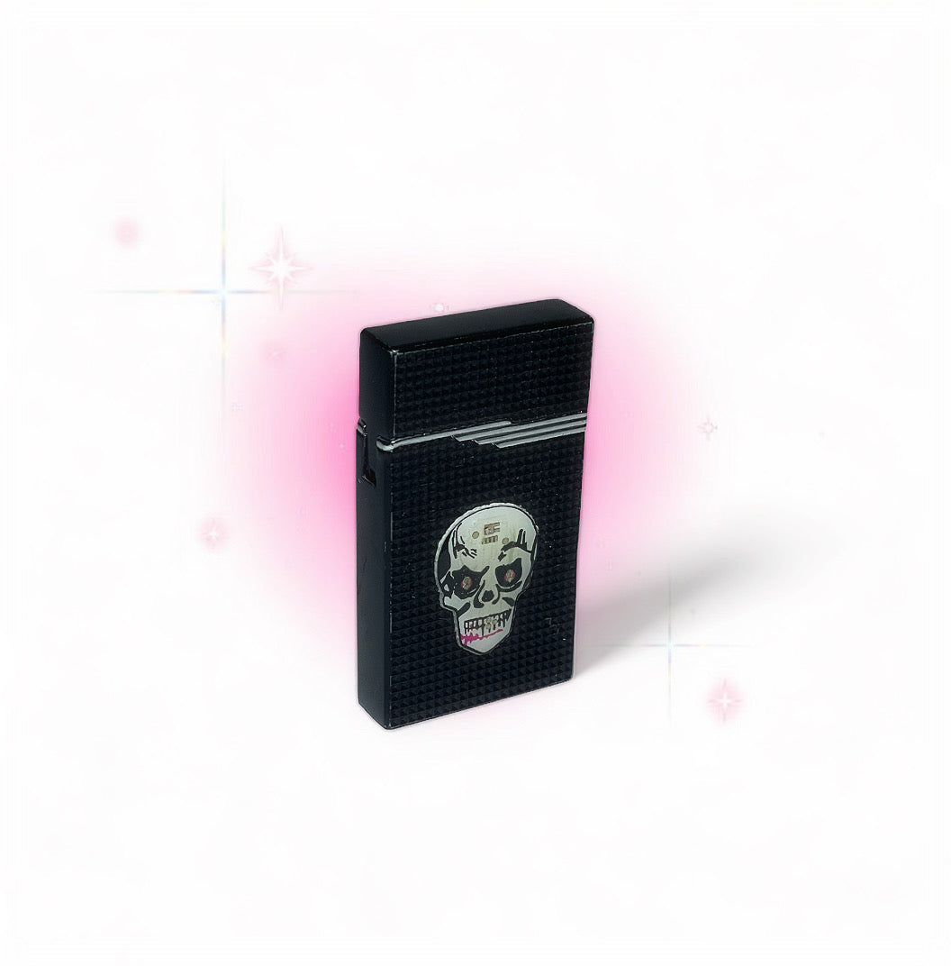 Skull black lighter(vintage)