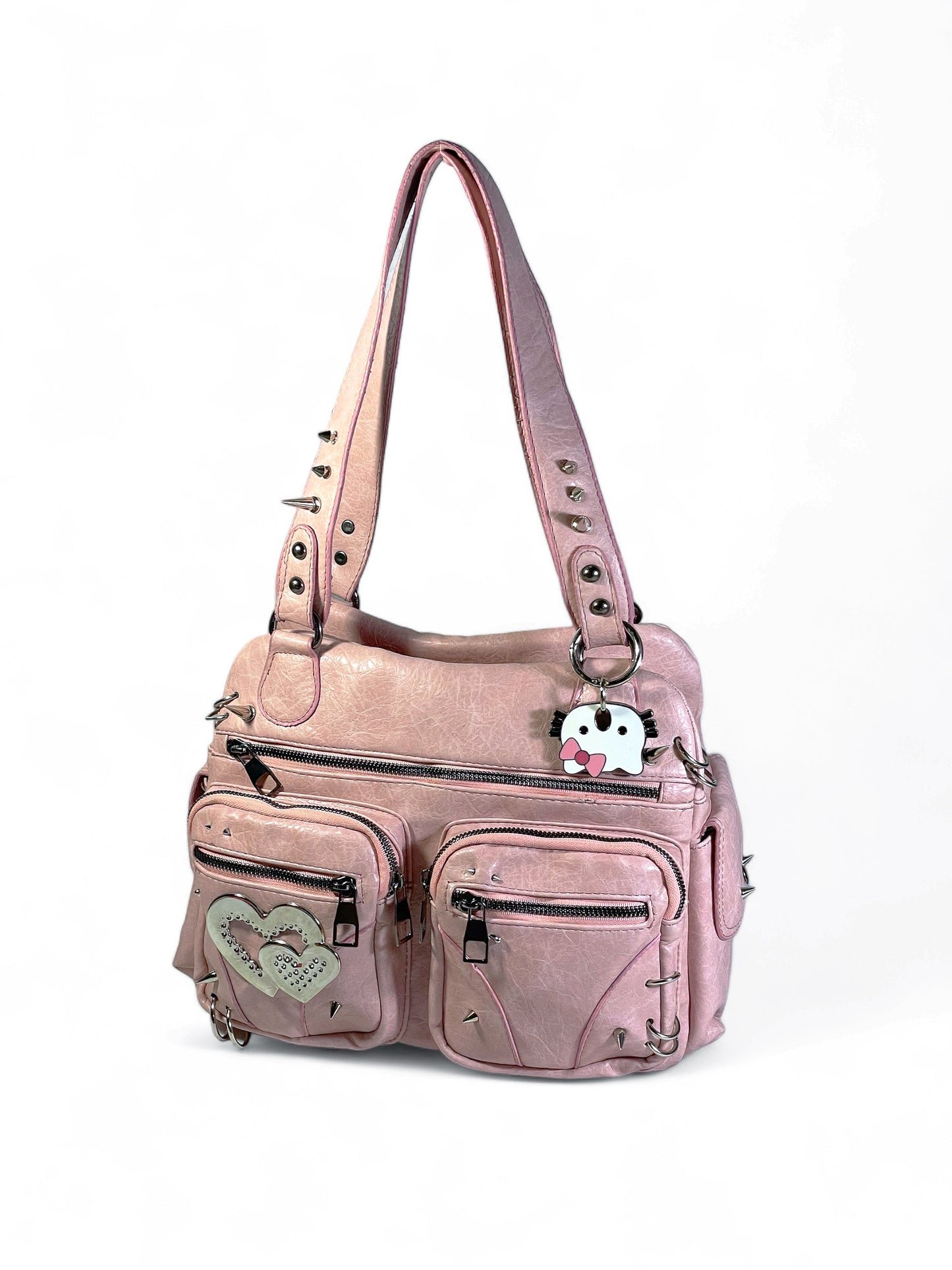 Rose chunky shoulder bag