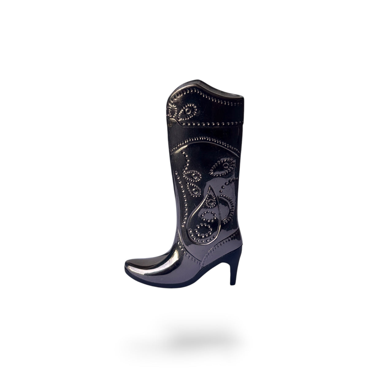 Cowboy dark chrome boots