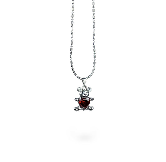 Small mouse necklace