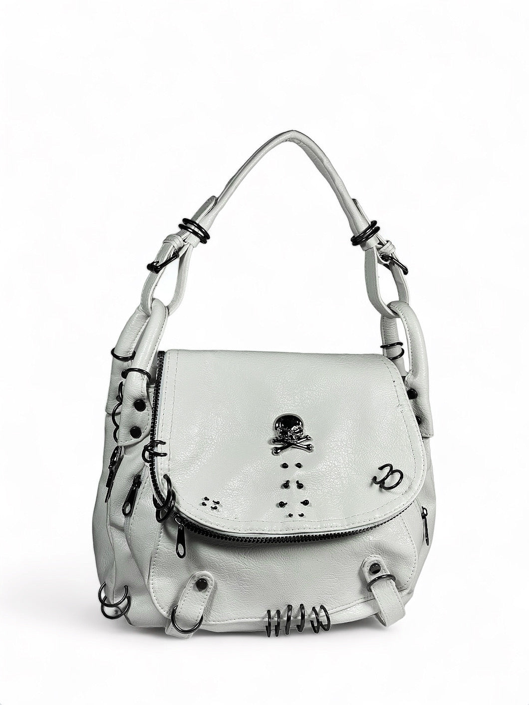 White gothic bag