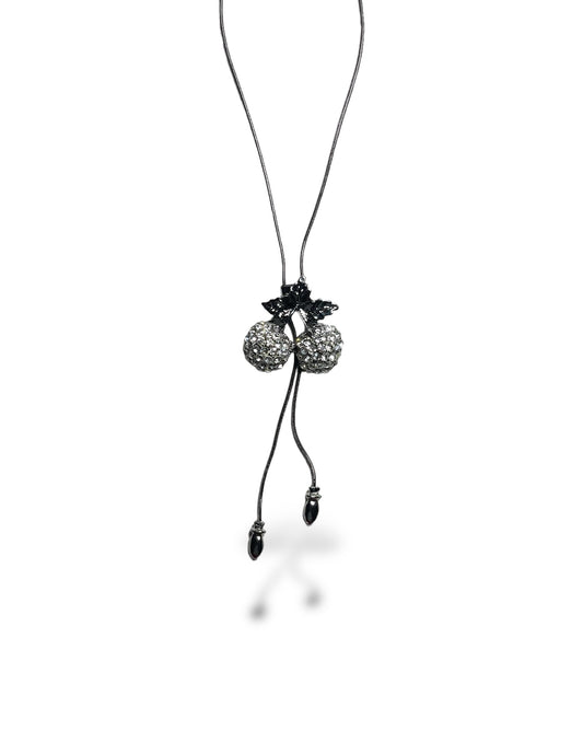 Adjustable cherry necklace