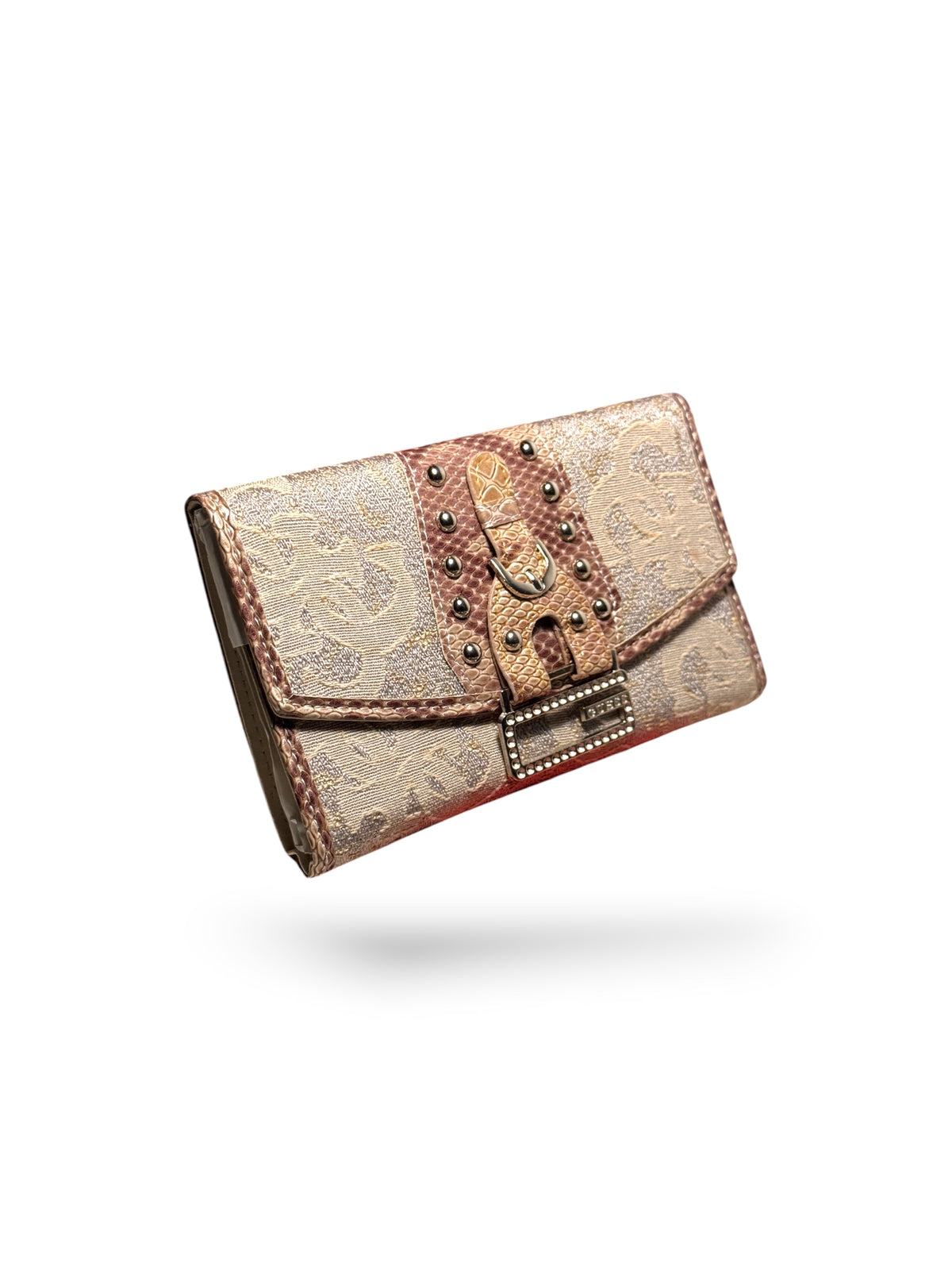 Guess beige y2k wallet