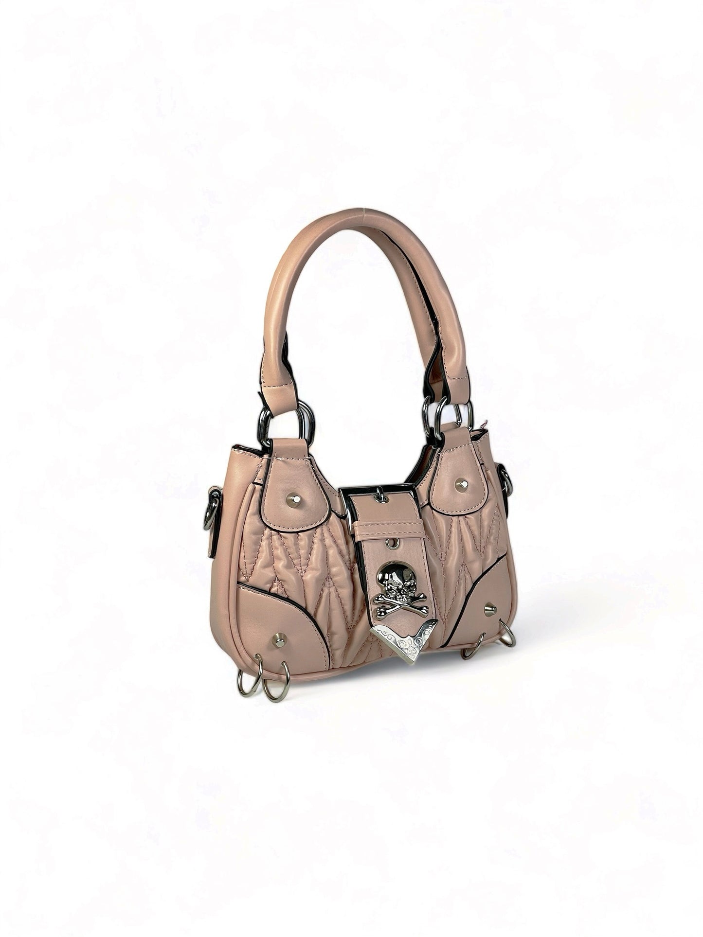 Rose mini hobo bag