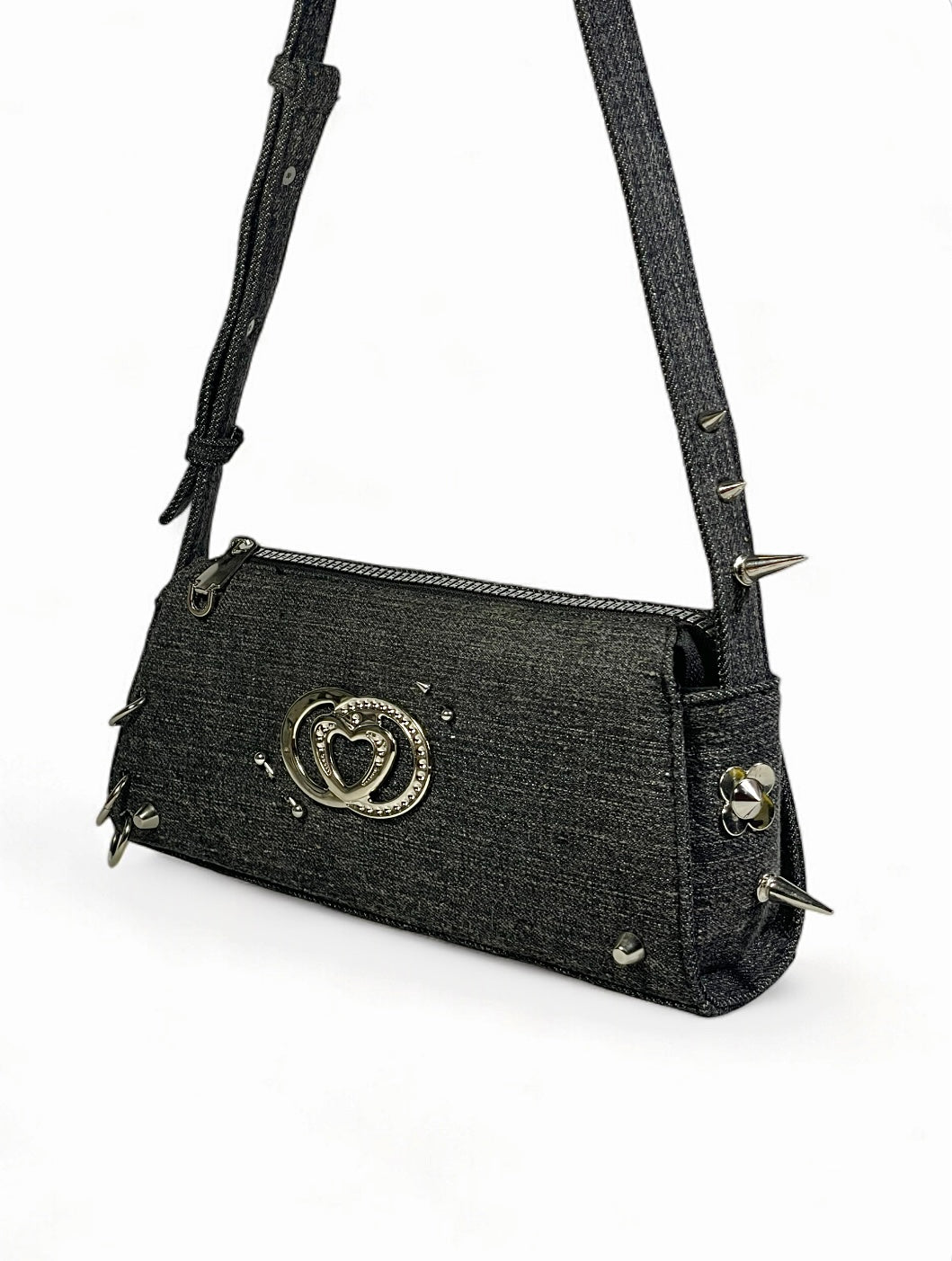Y2K black jeans bag 2.0