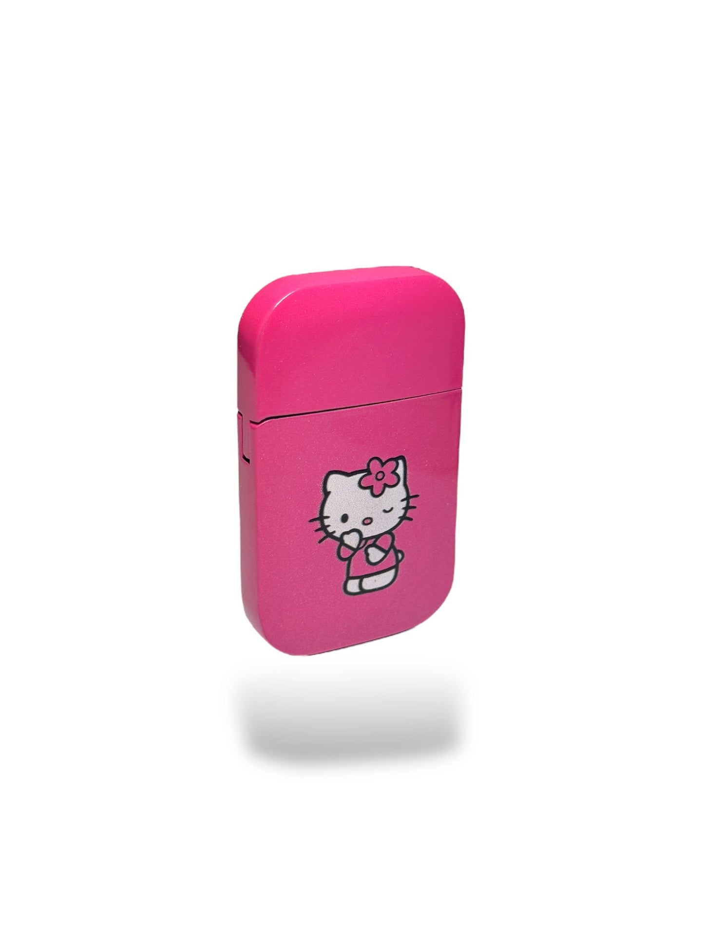 Pink flame hello kitty lighter