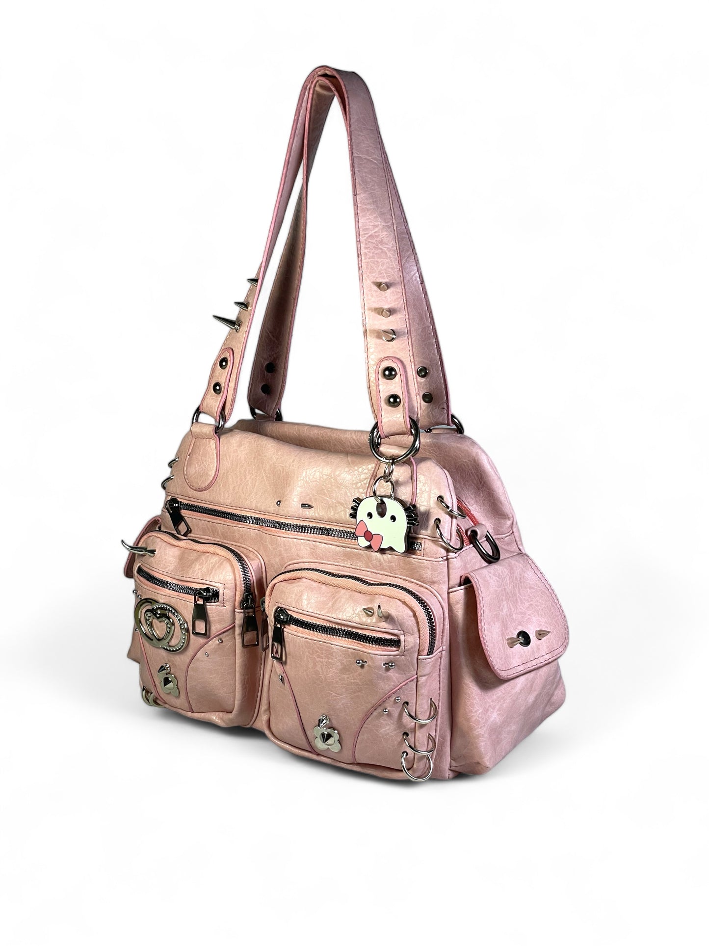 Rose big shoulder bag