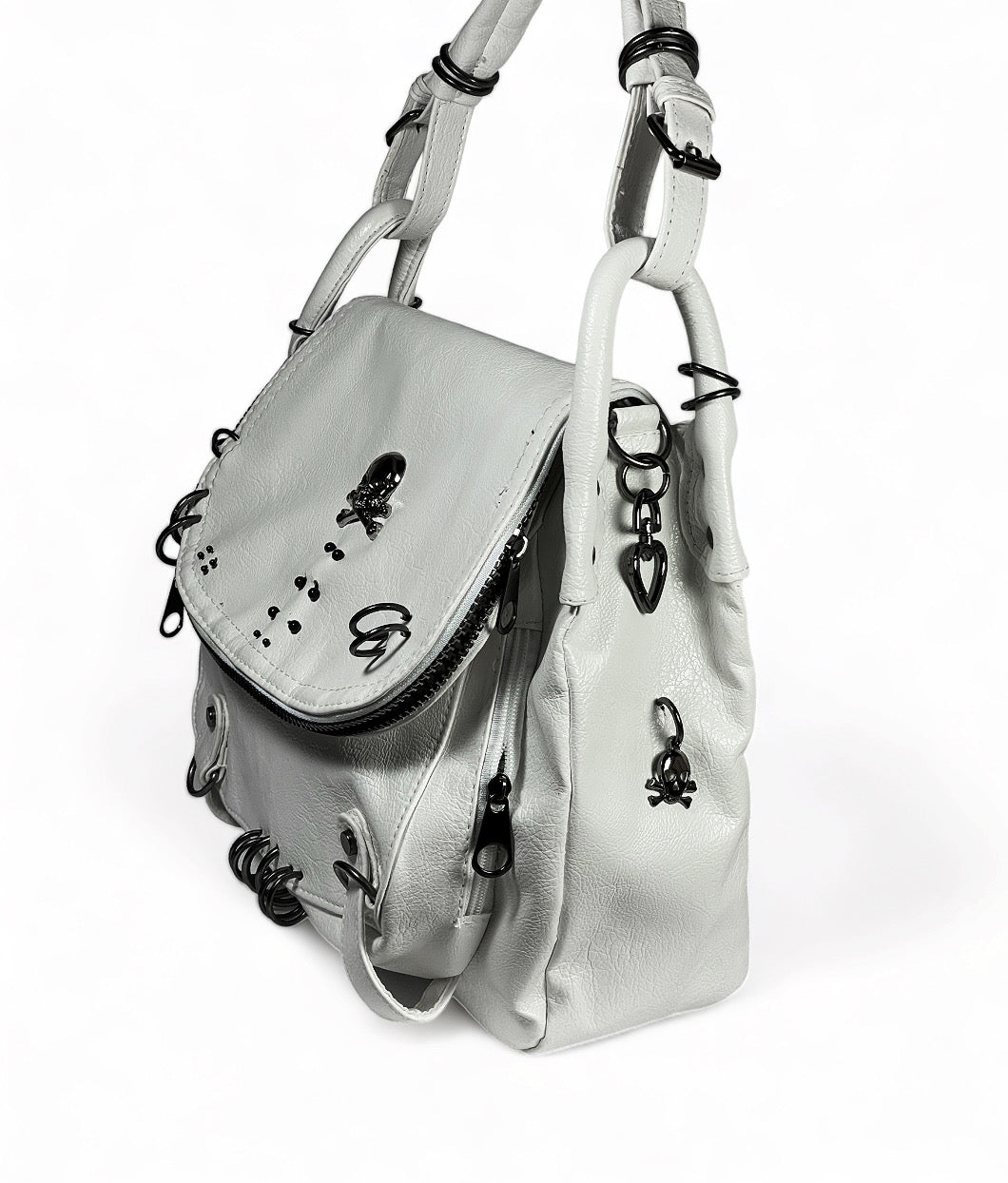 White gothic bag