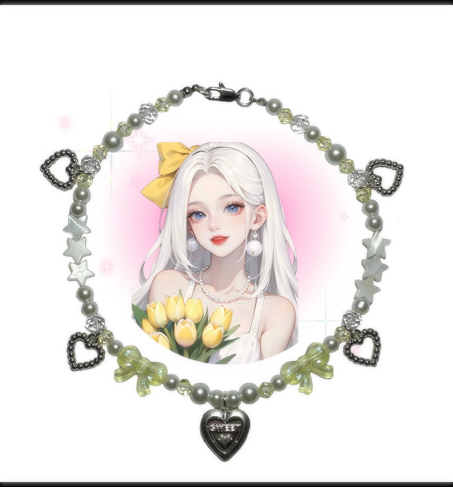 Locket heart necklace