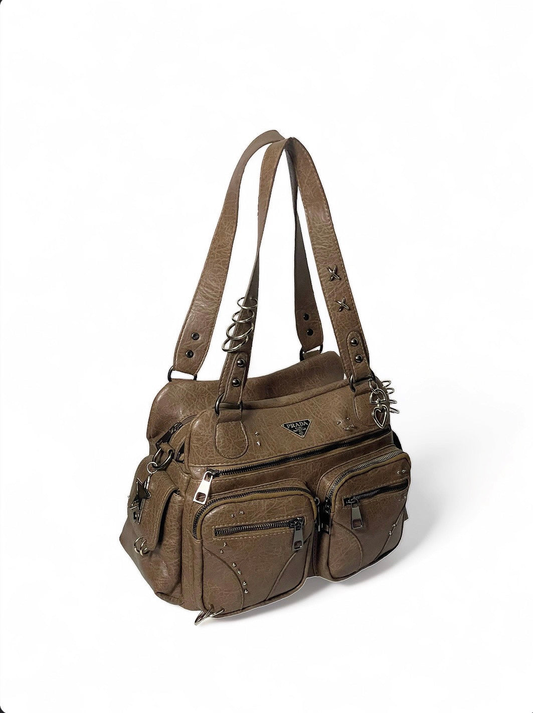 Y2k coffee shoulder bag