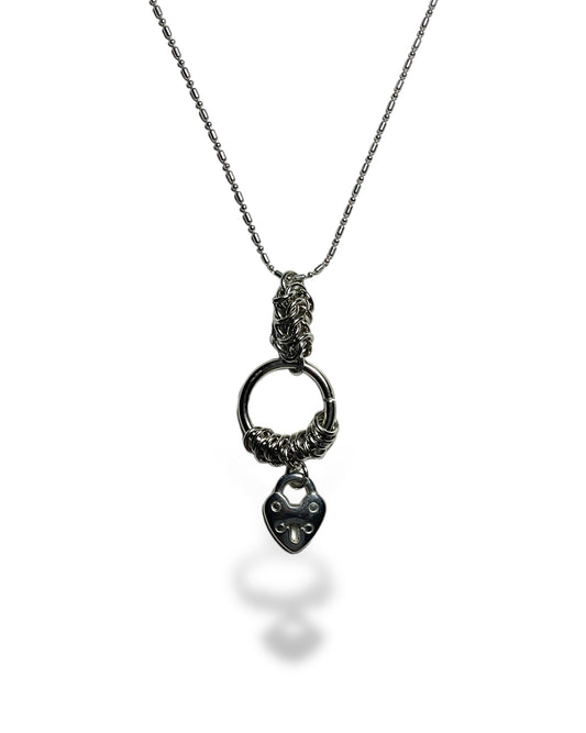 Locket heart shape necklace