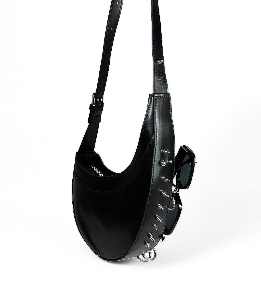 Punk mini hobo bag