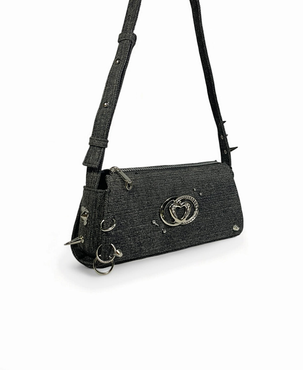 Y2K black jeans bag 2.0