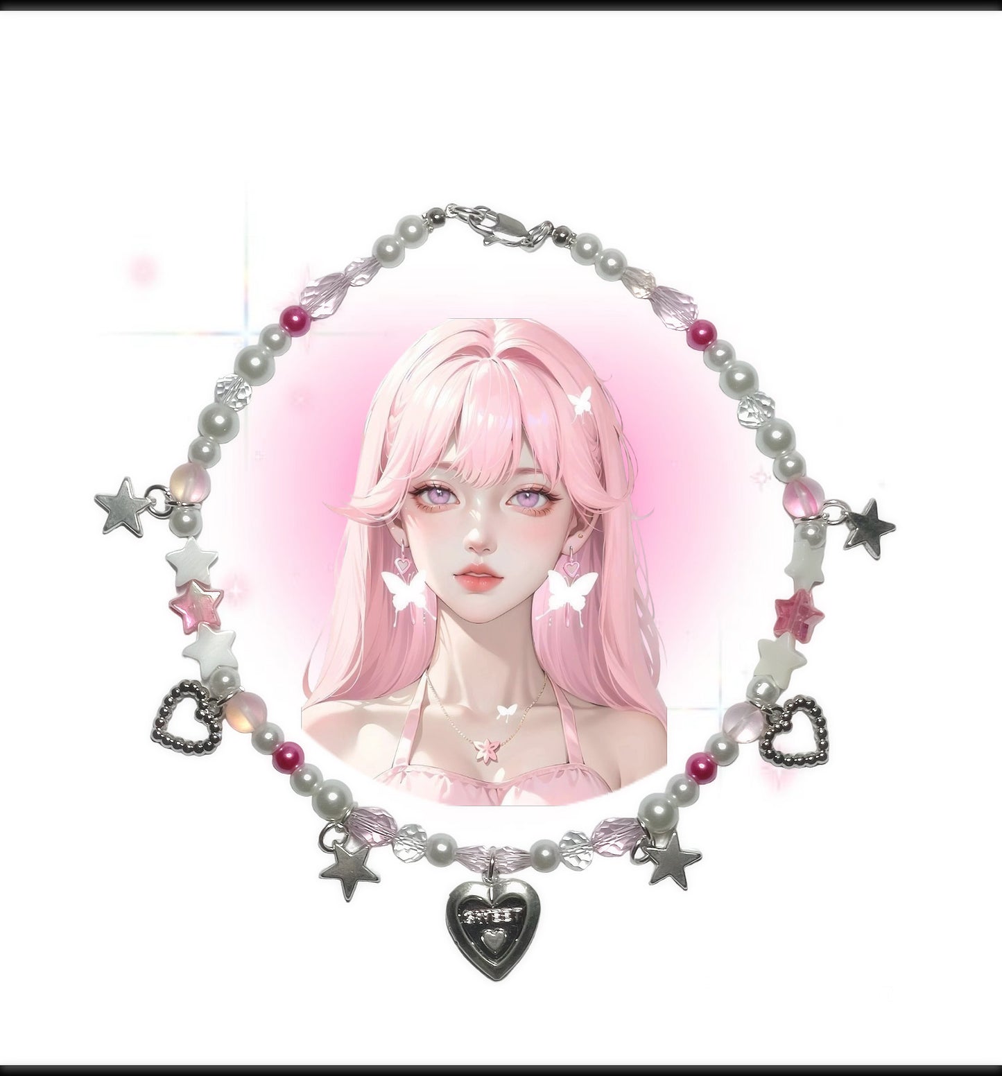 Locket heart necklace