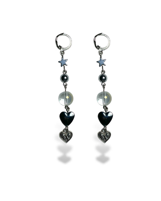 Futuristic hearts Earrings
