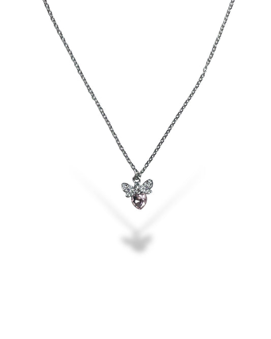 Heart orb necklace