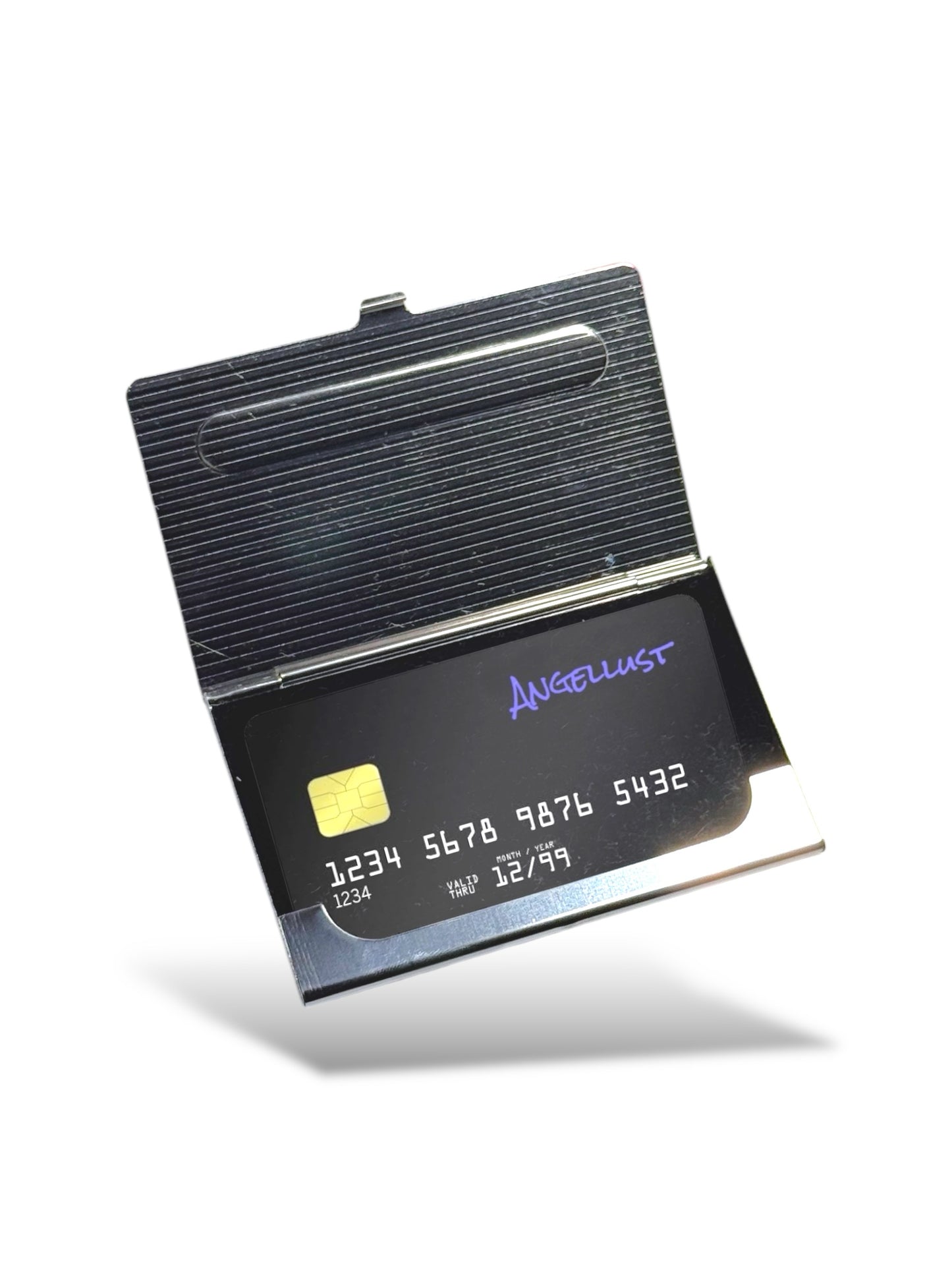 Metal card holder