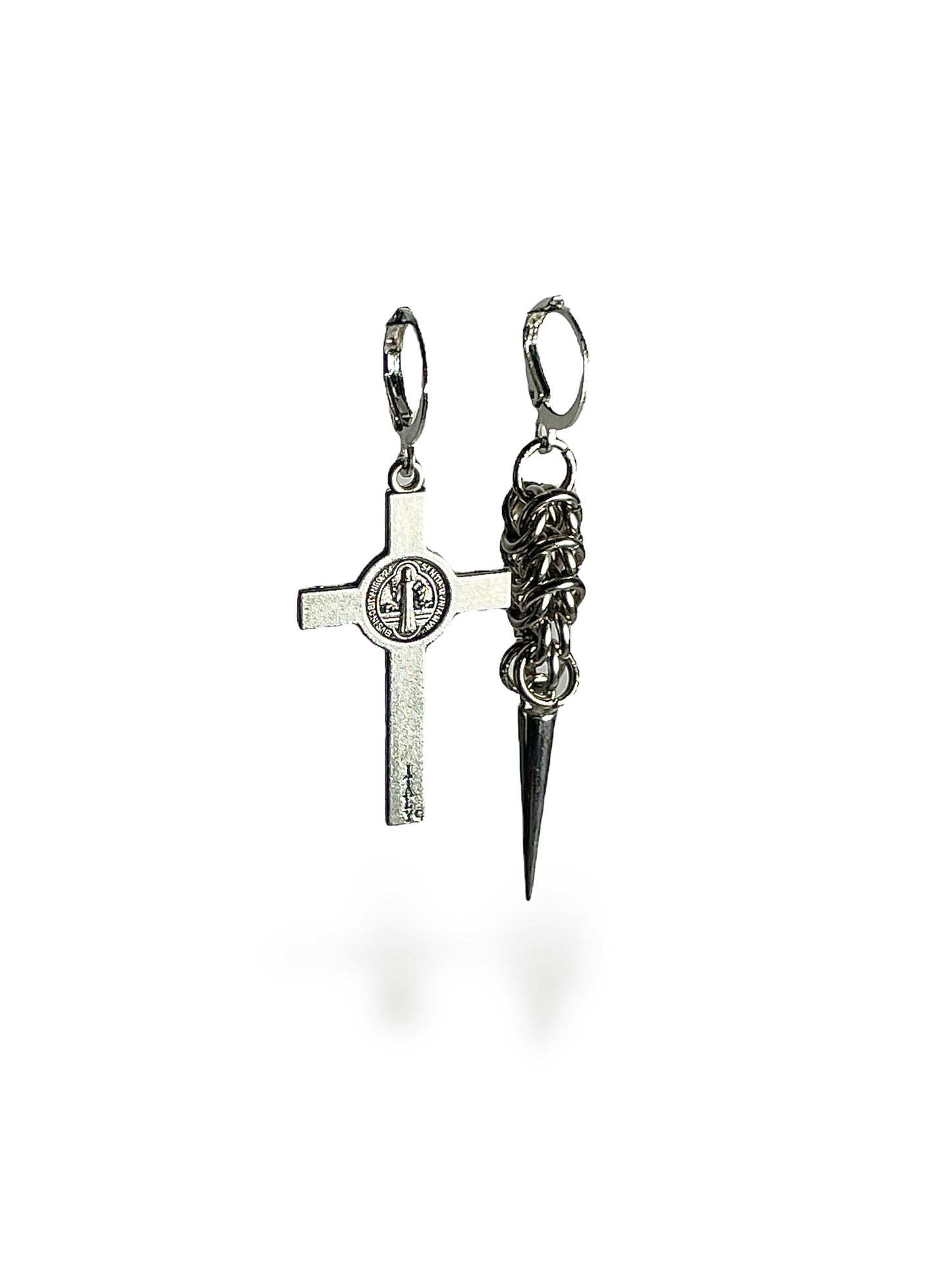 Cross earrings