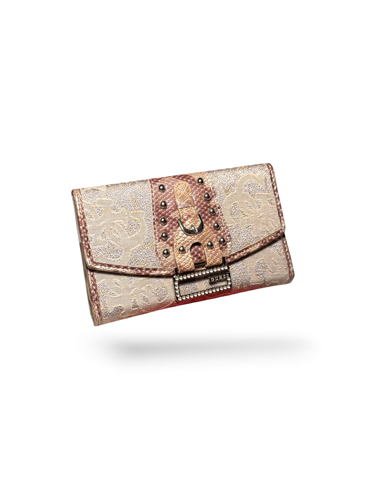 Guess beige y2k wallet