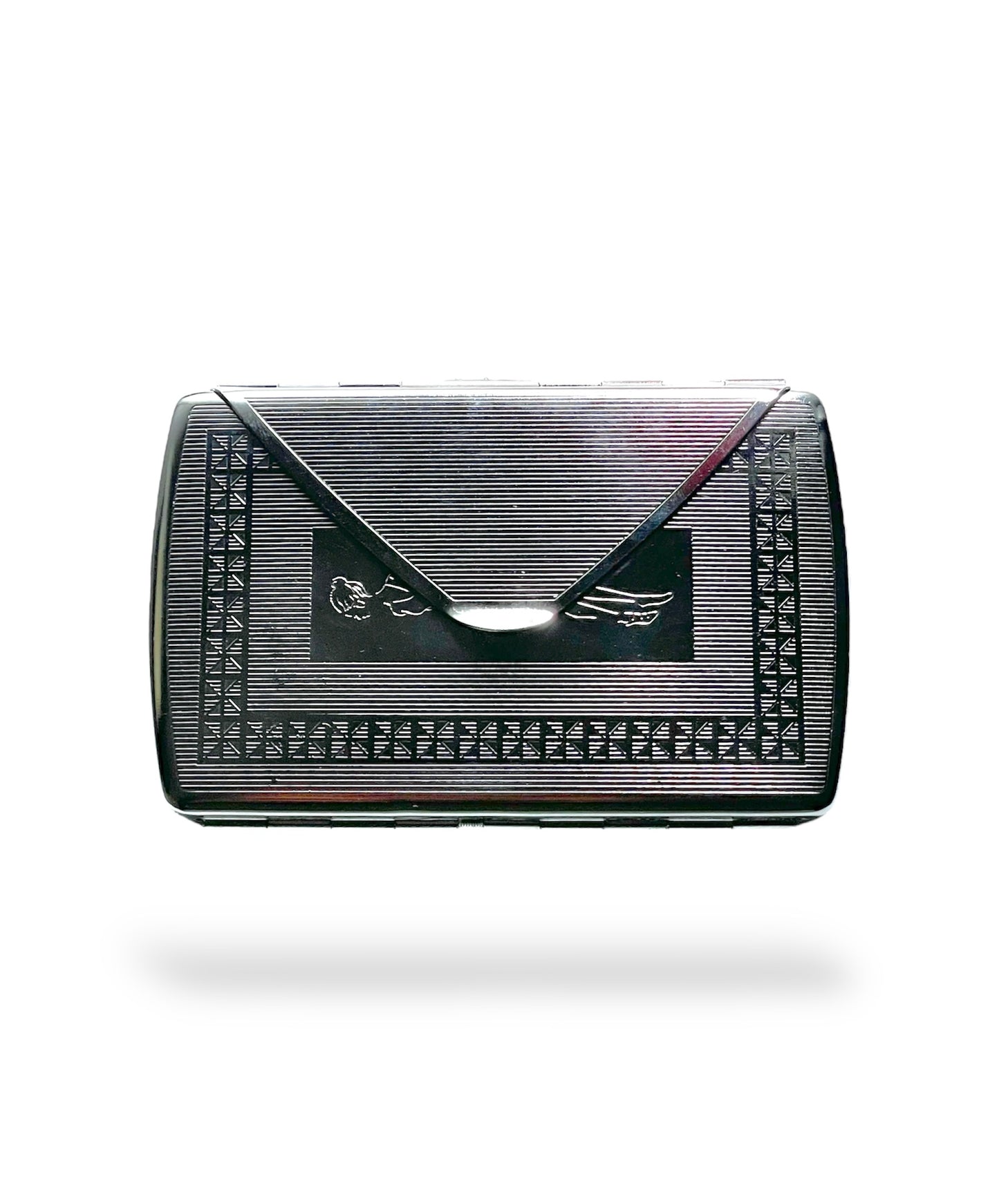 Victorian box with a mirror