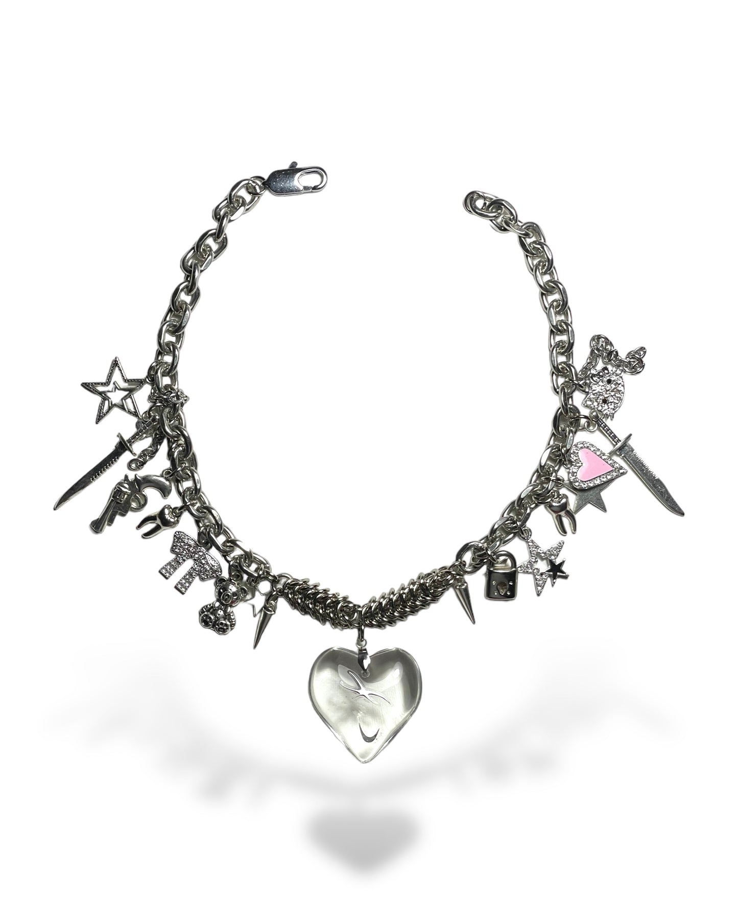 Cyberpunk heart choker