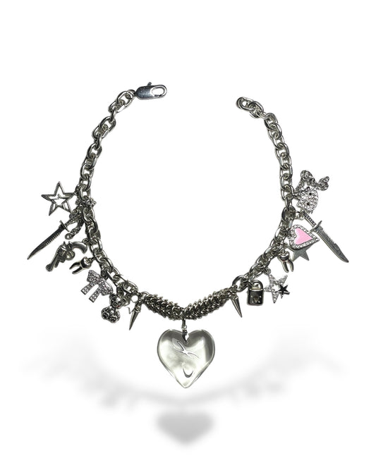 Cyberpunk heart choker