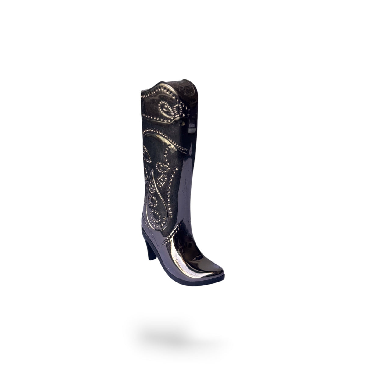 Cowboy dark chrome boots