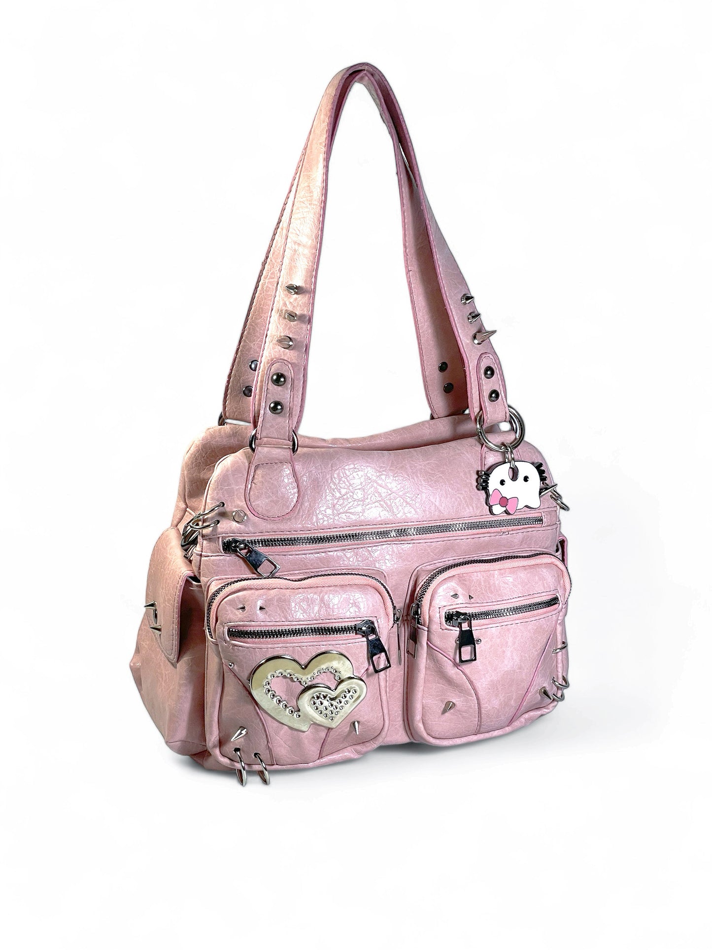 Rose chunky shoulder bag