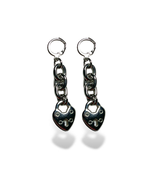Techno hearts Earrings