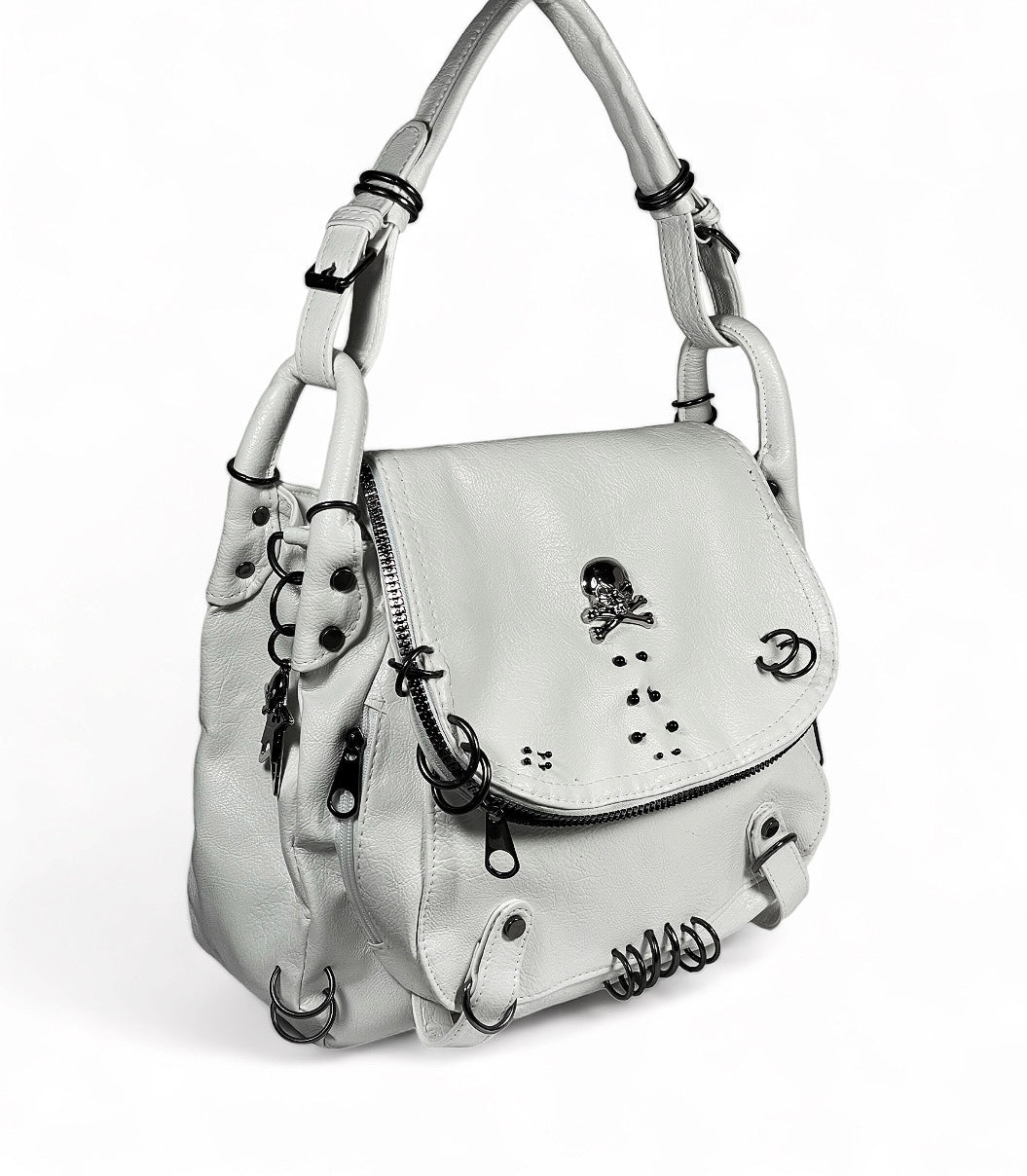 White gothic bag