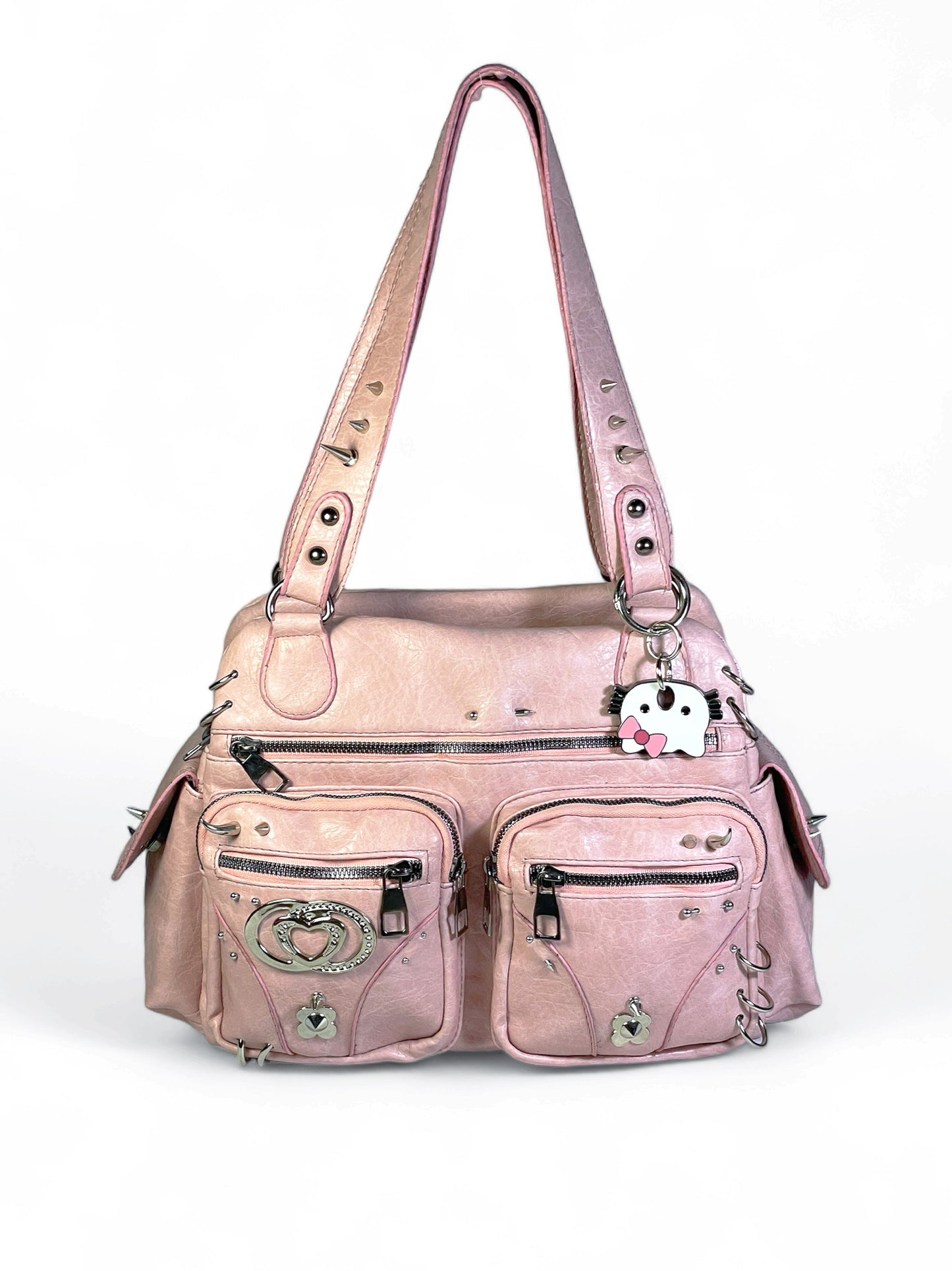 Rose big shoulder bag