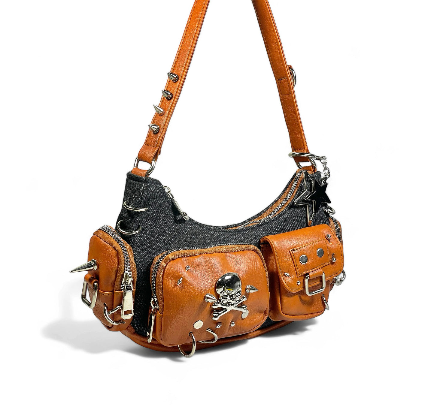 Y2k mini hobo shoulder bag