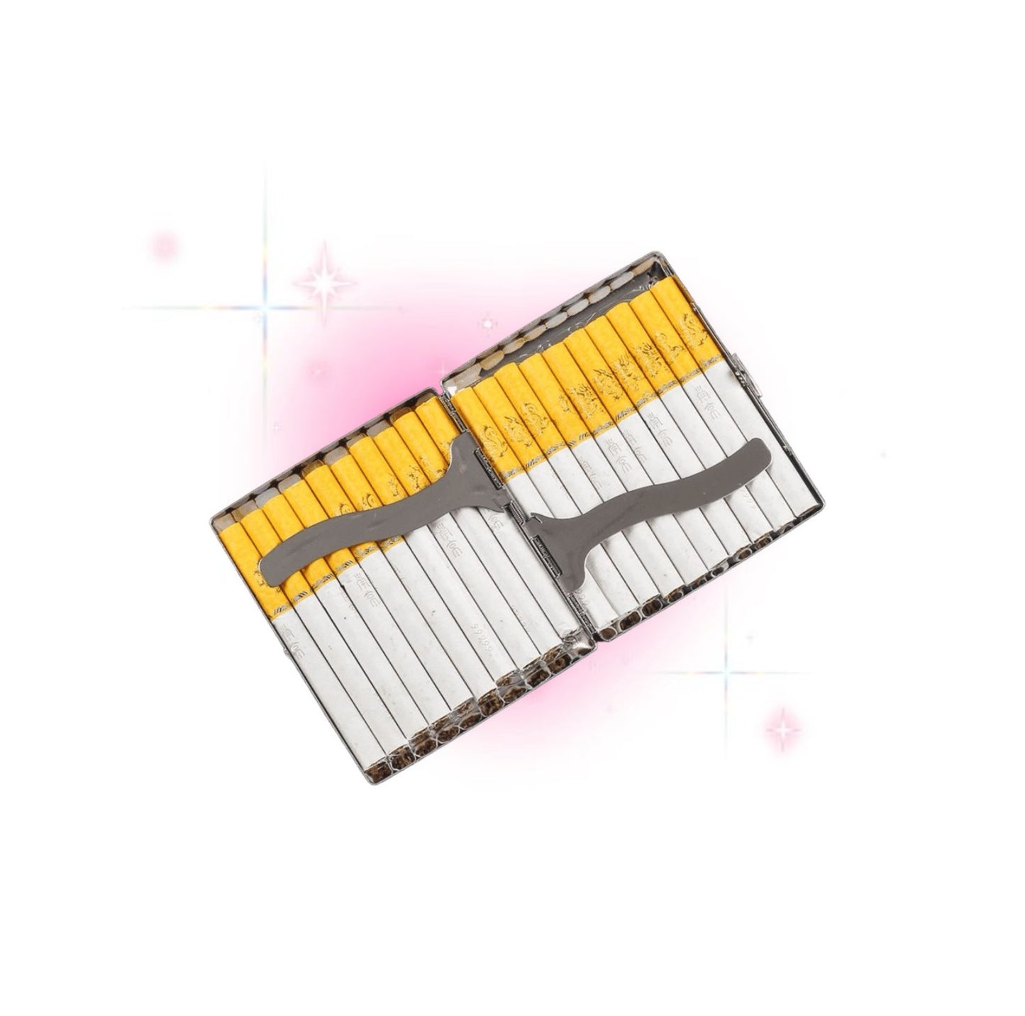 Silver cigarette box