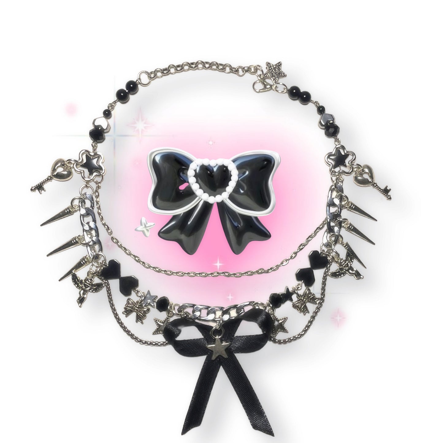 Black bow