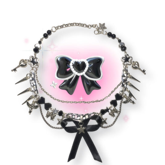 Black bow
