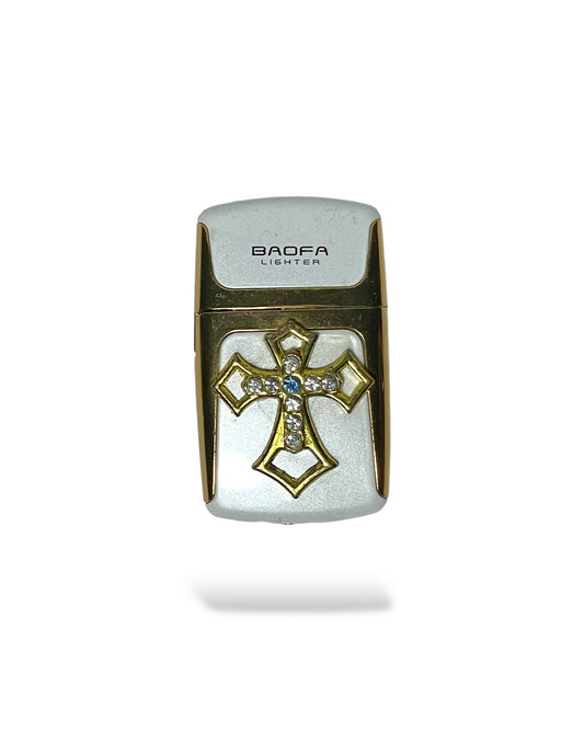 gold cross lighter