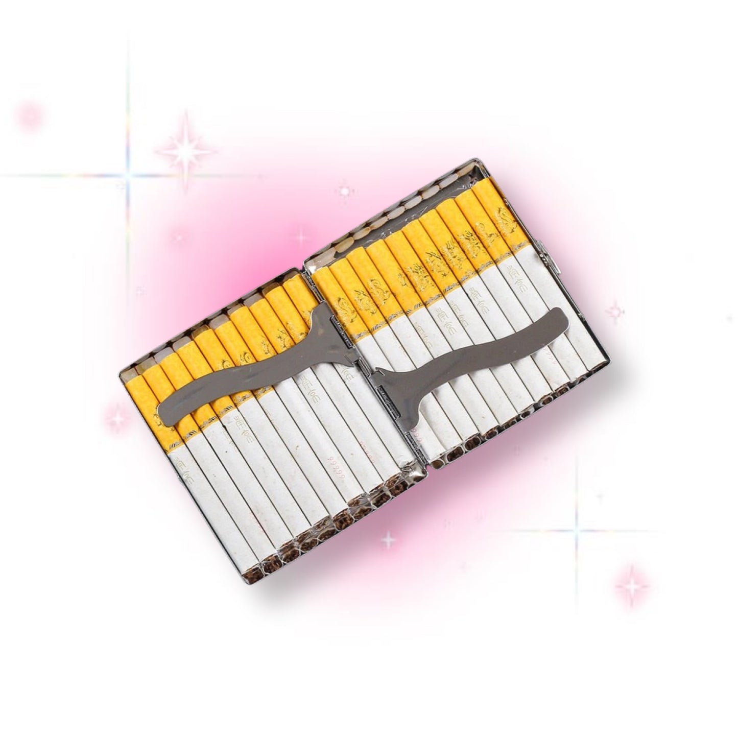 Silver cigarette box